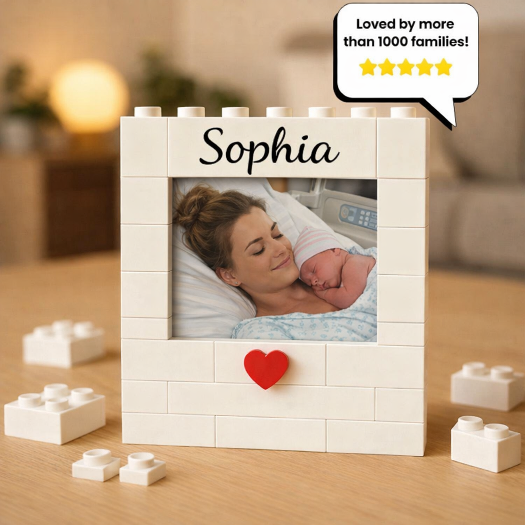 Personalized Baby Bricks